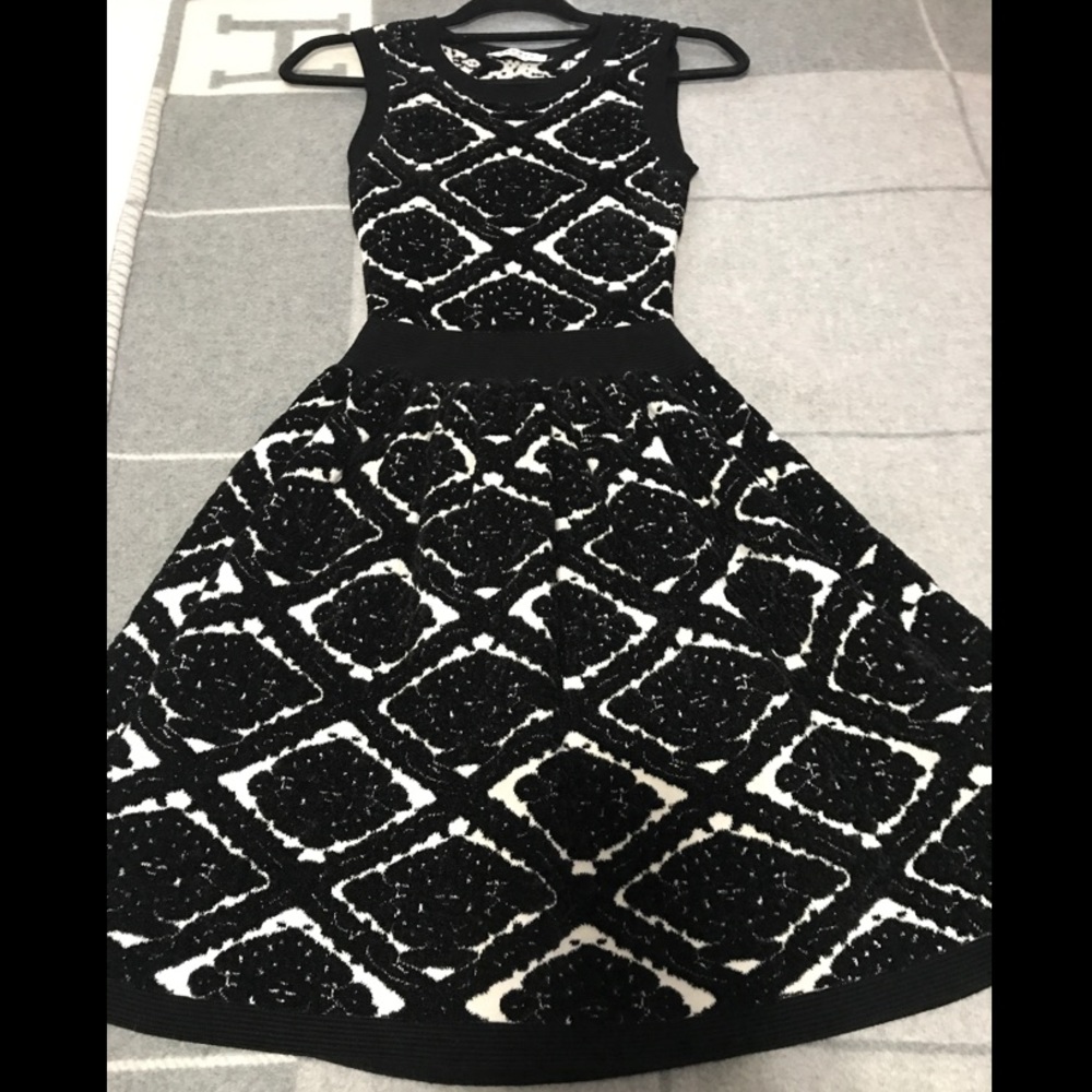 Sandro fur like fancy dress